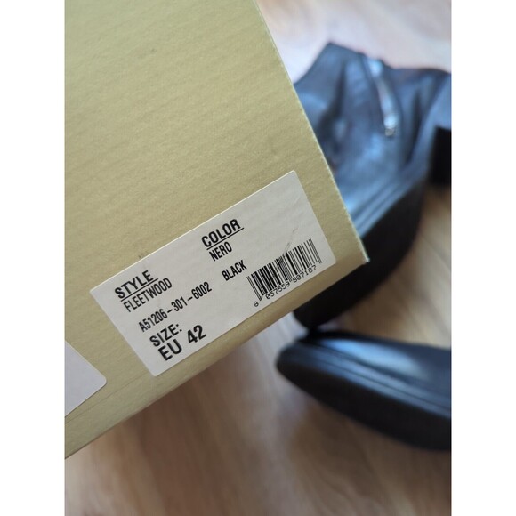 A.S. 98 Fleetwood Moto Grunge Zip Ankle Boots Womens 10.5-11 EU 42 - Picture 12 of 12